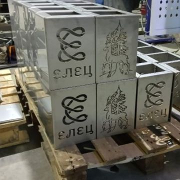 светильник, нержавейка